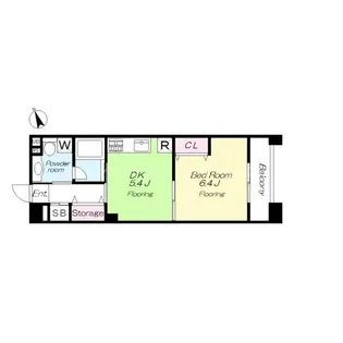 H’s PARTHE(ヒズ・パルテ)【4階】の間取り