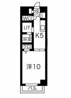 リトルフォレスト【4階】の間取り