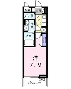 ヘレス・ハウス【2階】の間取り