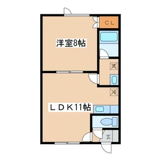 ニューライフ21【2階】の間取り