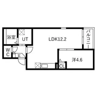 JACK HIGASHIAJIMAII【2階】の間取り