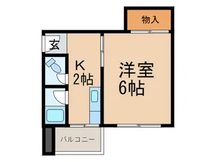 ハイツ16【2階】の間取り