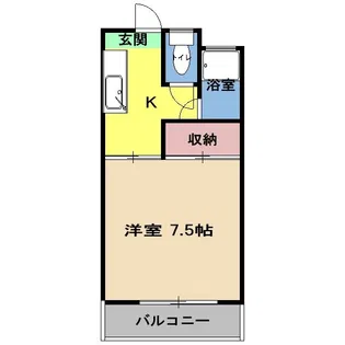 ハイツダイオー【3階】の間取り