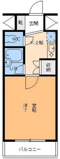 ラディアンス光【3階】の間取り