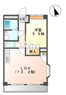 ライトニングエクセレンス【2階】の間取り
