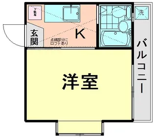 プラザ夏見【2階】の間取り