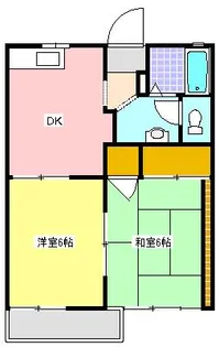フレグランス大高【2階】の間取り
