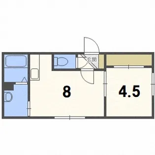 プリマステラ【2階】の間取り