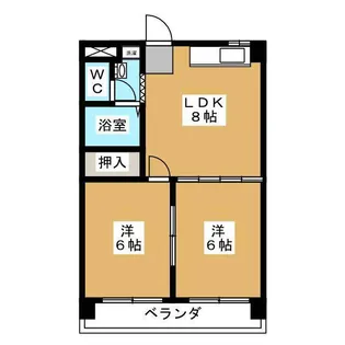 伊藤マンション【3階】の間取り