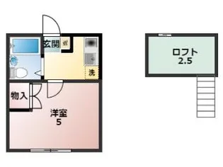 グランモア若葉【1階】の間取り