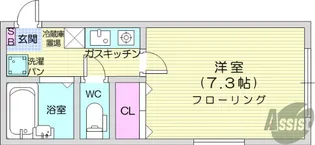 デュークエリート【1階】の間取り