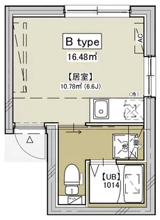 PROTO恵比寿II【3階】の間取り
