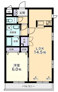エクセルコート【2階】の間取り
