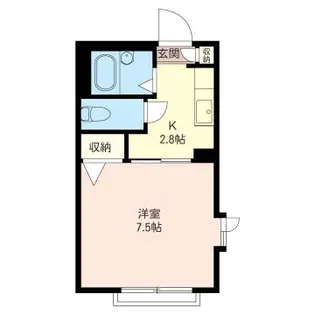 ドミールヒロ【1階】の間取り