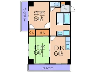 アトール【5階】の間取り