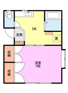 べるべーる【2階】の間取り