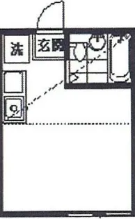 マリンパレス小平【2階】の間取り