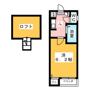 メゾンα【1階】の間取り