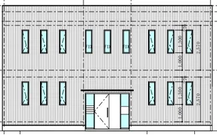 リゾートハイツ嘉瀬中原【2階】の外観