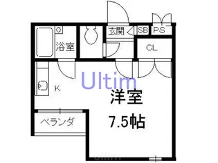 ハウスオブローゼ【2階】の間取り