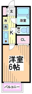 神奈川県川崎市多摩区生田8【アパート】の間取り
