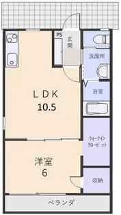 フォレスト有松【1階】の間取り