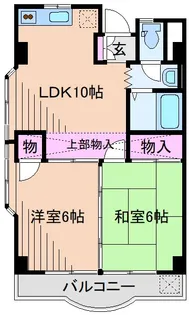 西山第8ビル【3階】の間取り