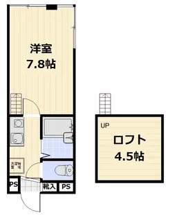 クリスタルアベニュー【4階】の間取り