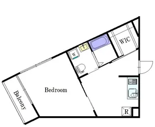 1LDKの間取り画像