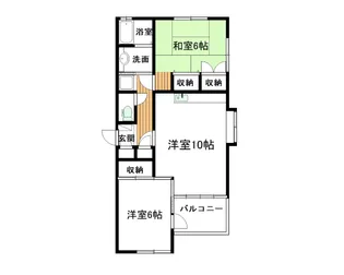 フローレスマリコ【2階】の間取り