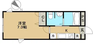 トレニアエステート【1階】の間取り