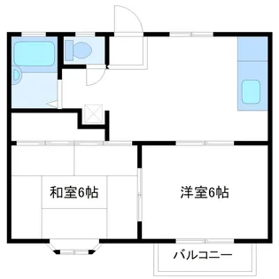 神奈川県川崎市高津区久地2【アパート】の間取り