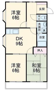 グランパレ【3階】の間取り