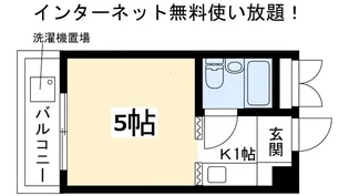 シティハイツ百万遍【2階】の間取り