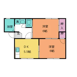 ジゼルB【1階】の間取り