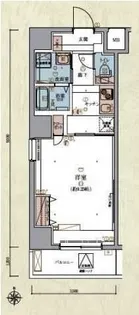 リヴシティ両国参番館【2階】の間取り