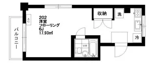 松原セントラルパレス【2階】の間取り