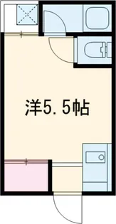 恵比寿セントラル【2階】の間取り
