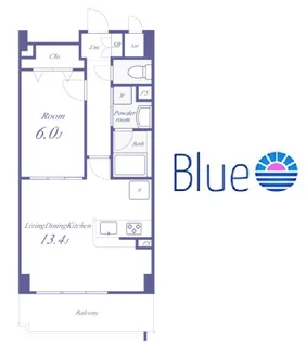 ヴェルデール新横浜【3階】の間取り