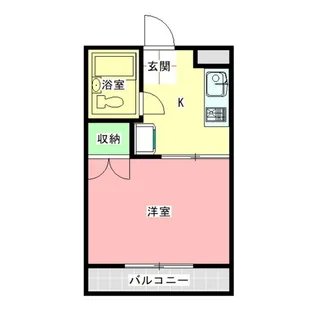 アビックM1【2階】の間取り