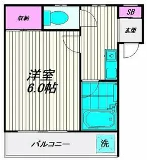 チェリーハイムII(チェリーハイムツー)【3階】の間取り