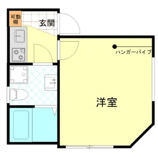 ノーブル四ツ木【3階】の間取り