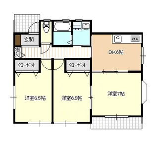 宮城県石巻市美園2【一戸建】の間取り