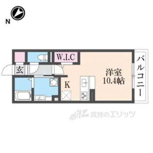 メゾンジュネス【2階】の間取り