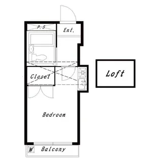 東京都板橋区西台1【アパート】の間取り