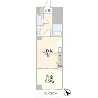 三軒茶屋オリンピックマンションGー14【2階】の間取り