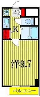 プラザ真砂【5階】の間取り