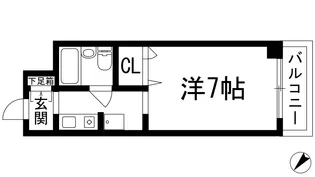 ロイヤル伊丹【3階】の間取り