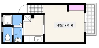 カートルセゾンII【2階】の間取り