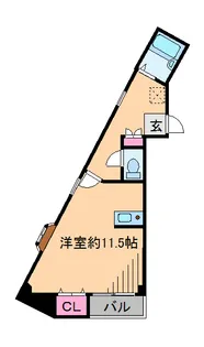 アスタリスク日吉【2階】の間取り
